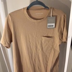 Everlane T-Shirt Dress tan size medium; new with tags